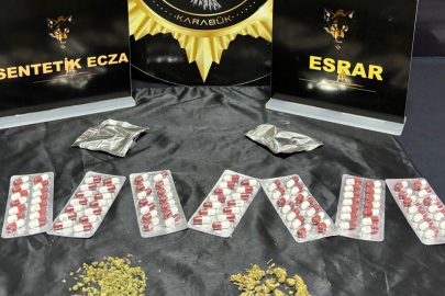 Karabük’te uyuşturucu operasyonunda 2 gözaltı