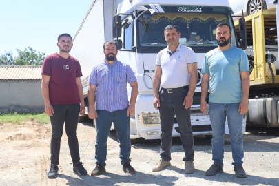 Ekmek parası için çıktıkları 14 günlük yolda tırlarını Çin mafyasına kaptırdılar