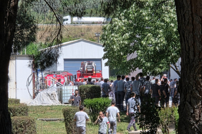 Türkiye'nin en zengin kadının Bursa'daki fabrikasında korkutan yangın!