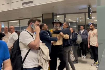 Ünlü restoran işletmecisi havalimanında yolcuyla tartıştı: Sen kimi doğruyorsun?