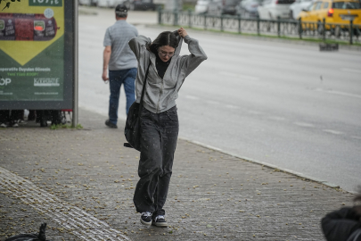 Bursa'da hava bir anda değişti