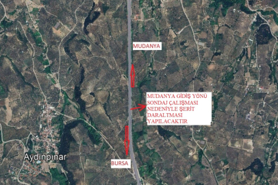 Bursa'da trafik düzenlemesi