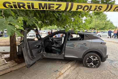 Diyarbakır'da hastane bahçesinde fren yerine gaza basıldı: 1 ölü, 1 yaralı