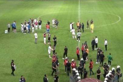 Elazığspor Vanspor FK maçı tatil edildi