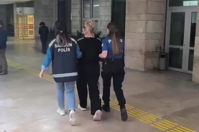 Samsun'da 23 yıl 2 ay 17 gün hapis cezası bulunan kadın yakalandı