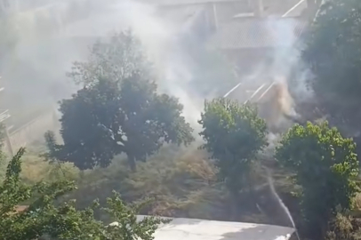 Siirt'te gecekondu yangını