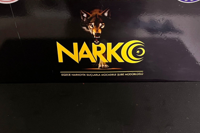 Düzce’de uyuşturucu hammaddesi ele geçirildi