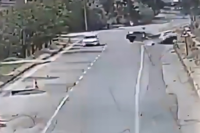 Kayseri'de 2 kişinin öldüğü feci kaza kamerada