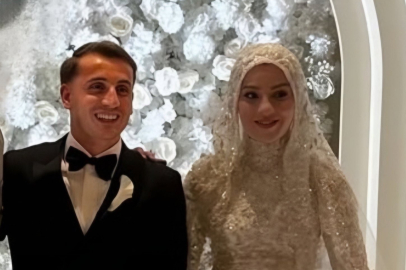 Kerem Aktürkoğlu Kocaeli'de evlendi