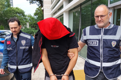 Samsun'da evine misafirliğe gittiği kadını taciz ettiği iddiasıyla tutuklandı