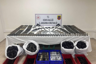 Konya'da jandarmadan silah kaçakçılarına operasyon