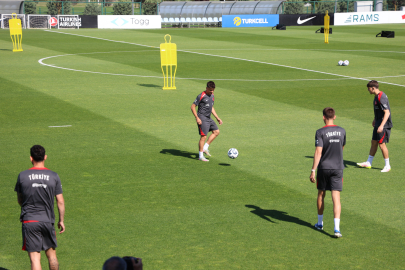 A Milli Takım, ABD maçının hazırlıklarına başladı