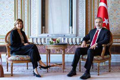 Bakan Fidan, BM Kıbrıs Şahsi Temsilcisi Holgun’i kabul etti