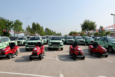 Bursa Büyükşehir, Tarım Peyzaj A.Ş. filosunu güçlendirdi