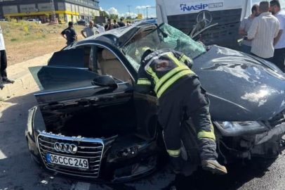 Elazığ’da trafik kazası: 2 yaralı