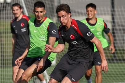 A Milli Takım taktik çalıştı: ABD'de ilk idman