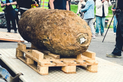 Almanya'da İkinci Dünya Savaşı'ndan kalma 3 bomba bulundu