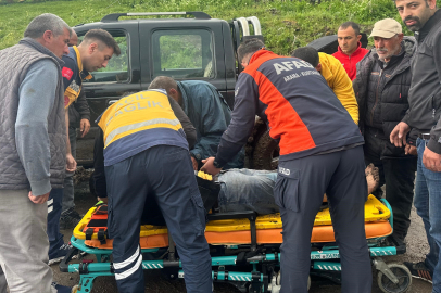 Kars’ta araziye yıldırım düştü, hayvanlarını otlatan bir kişi yaralandı