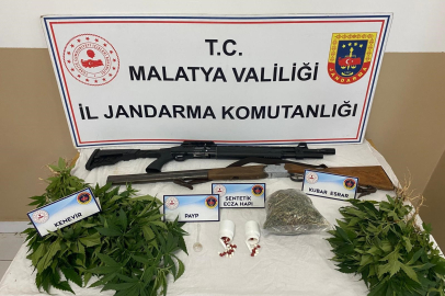 Malatya’da jandarmadan uyuşturucu operasyonu: 6 gözaltı