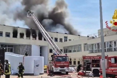 Tuscia Üniversitesi'nde büyük çaplı yangın