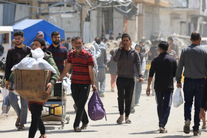 BM: İsrail, marttan bu yana Gazze'de 640 binden fazla kişiyi yerinden etmeye zorladı