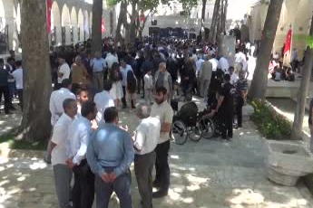 "Terörsüz Türkiye" sürecinde Şanlıurfa'da açık alanda ilk bayramlaşma