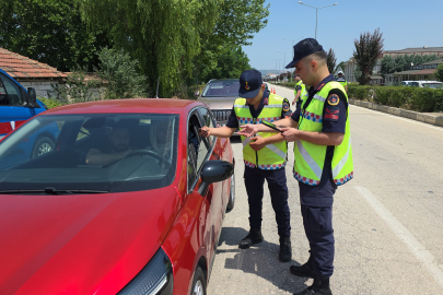 Bursa'da trafik uygulaması gerçekleştirildi