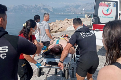 Antalya'da SUP board sırasında feci olay