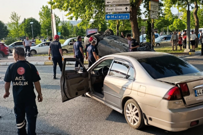 Elazığ’da trafik kazası: 2 yaralı