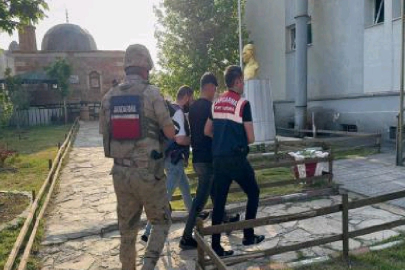 Yaban keçisi avlayan şahıs yakalandı