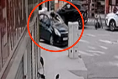 Siirt'te 6 yaşındaki çocuk 5'inci kattan arabanın üstüne böyle düştü