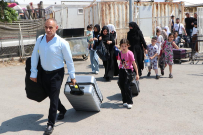 Suriyelilerin ülkelerine dönüşü sürüyor