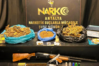 Antalya'da uyuşturucu operasyonu: 11 tutuklama
