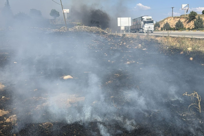 Manisa Kula’da aynı anda iki farklı bölgede yangın