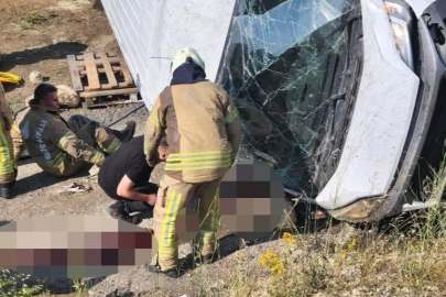 İstanbul Çatalca'da kontrolden çıkan araç takla attı: 1 ölü