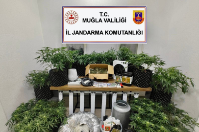 Muğla Bodrum'da uyuşturucu baskını: 2 gözaltı