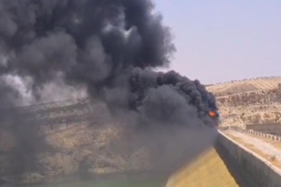 Şanlıurfa'da Barajdan yükselen dumanlar paniğe neden oldu