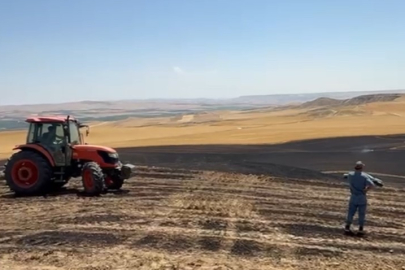Batman’da buğday tarlasında yangın