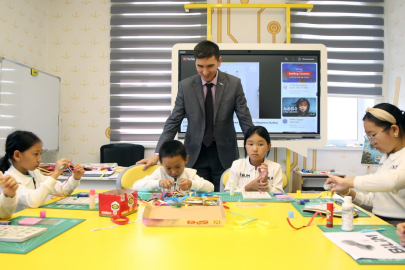 Türkiye Kırgızistan'da 'Bilim Bişkek Merkezi' kurdu