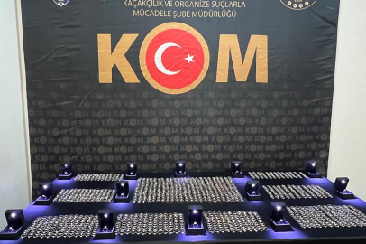 Edirne'de 50 milyon lira değerinde kaçak ürün ele geçirildi