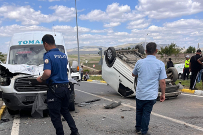 Kayseri Tomarza'da trafik kazası: 1 yaralı