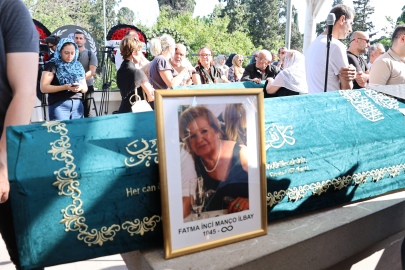 Barış Manço'nun kız kardeşi İnci Manço son yolculuğuna uğurlandı