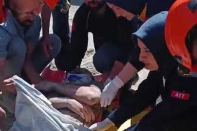 Gümüşhane'de iş makinesi elektrik tellerine temas etti, 1 işçi yaralandı