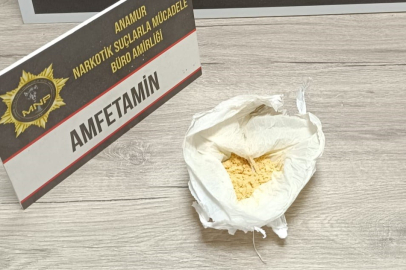 Mersin Anamur'da uyuşturucu satıcısı yakalanıp tutuklandı