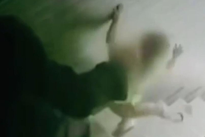 Küçük kızına tekme atıp merdivenden yuvarlamıştı: Cani baba gözaltına alındı!