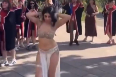 ODTÜ mezuniyetinde dansöz skandalı