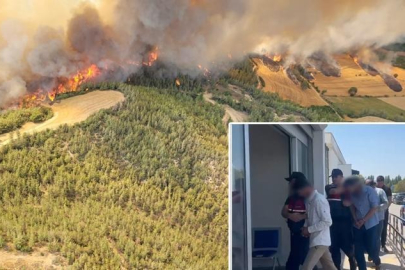 Adana'daki orman yangını ile ilgili 5 tutuklama