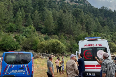 Burdur'da Ot toplamak için antik kente çıkan kadın kayalıklardan düşerek hayatını kaybetti