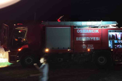 Çorum'da alevlere teslim olan ev kullanılmaz hale geldi