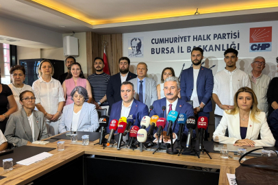 CHP Bursa İl Başkanlığından eğitim sistemine sitem!